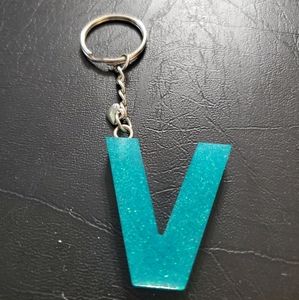 Handmade resin keychain